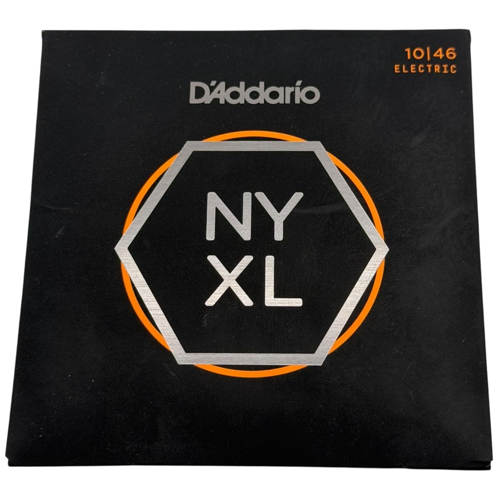 D'Addario NYXL1046 Nickel‎ Wound Electric Guitar Strings Light 10-46 USA Made